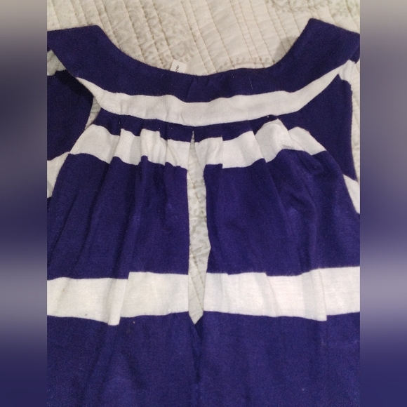 ⭐ BCBG GENERATION STRIPE COTTON TANK MINI DRESS SUNDRESS SIZE 1 - Picture 7 of 9